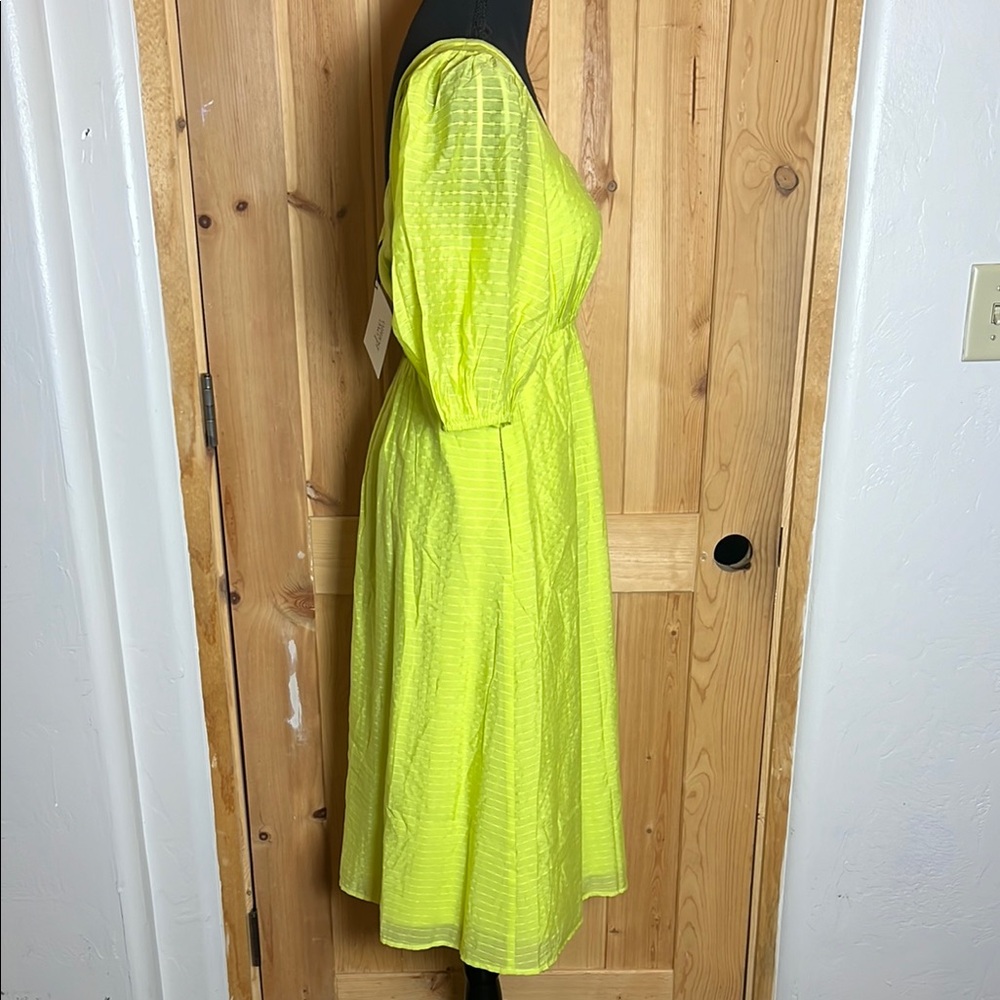 Love, Bonito Square Neck Puff Sleeve Midi dress - Picture 3 of 12